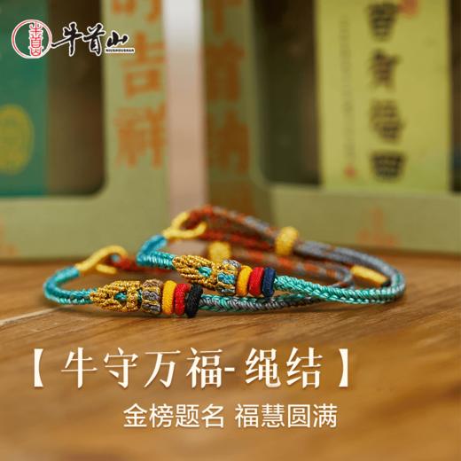 牛首山文创绳结手串编织手链五彩绳精致中式高级感端午节礼品 商品图0