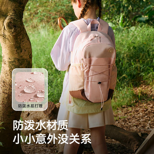 英氏儿童书包户外休闲大容量双肩包中小学生轻便减负护脊背包 商品图3