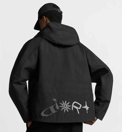 男款印花派克防风大衣010 商品图3