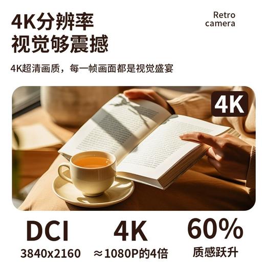 “蜡笔小新正版授权”梌野生 蜡笔小新联名版CCD相机 前后双摄 美不止一面（含读卡器套装） 商品图8