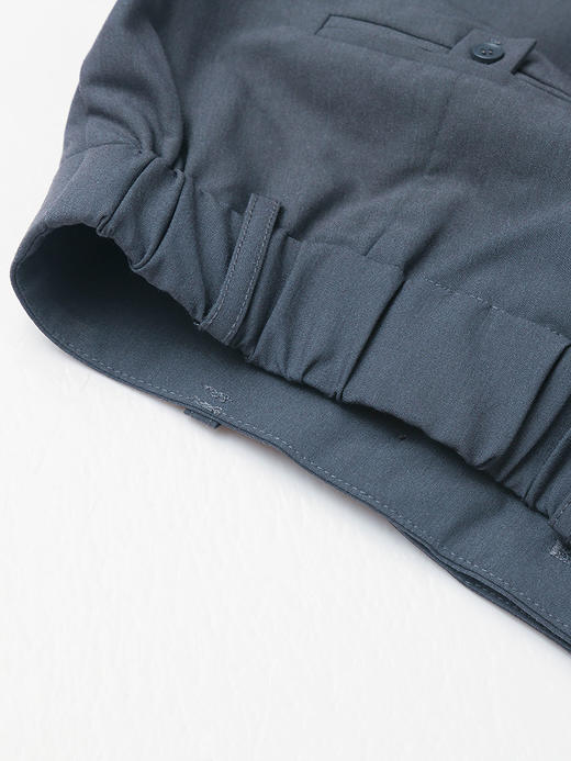 约高级风！深灰直筒九分裤，垂坠质感超百搭 商品图3