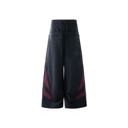 BJHG不计后果暖皮休闲长裤男秋季2025新款潮牌美式复古运动裤子女 商品图4