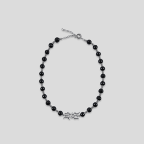 GOODBAI 916 logo异形吊坠串珠金属组合锁骨链