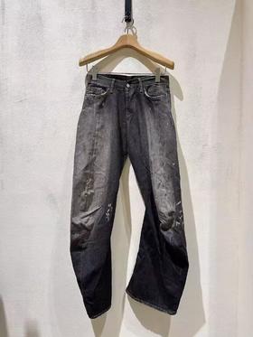 中性款牛仔裤长裤001