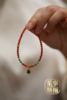【茱事顺俪】18K黄金翡翠红手链 商品缩略图1
