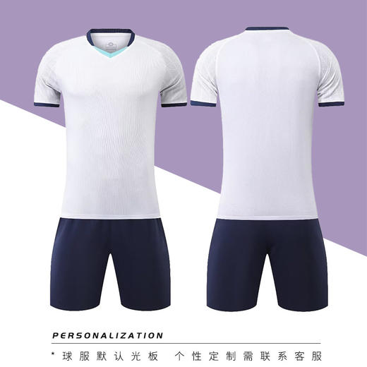 服饰配饰/运动类 大学生成人短袖足球服套装男女足球短裤球衣团购儿童训练比赛队服 商品图5