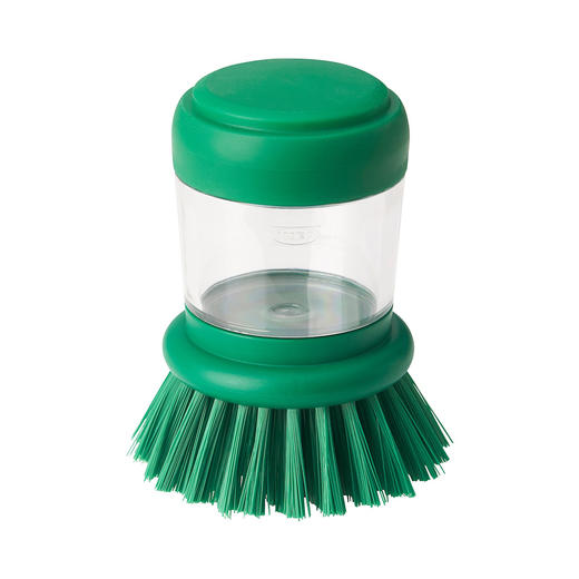 聚便利 X IKEA 洗碗刷带洗洁精盒 亮绿色 商品图0