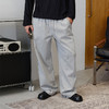 徐太浪纯色百搭松紧抽绳裤子男士2025新款秋季宽松直筒休闲裤男款 商品缩略图1