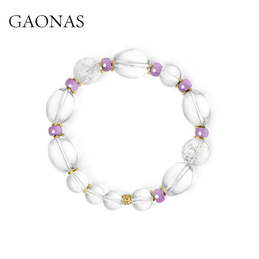 GAONAS 浮光纱 中式贵气清丽白珠手链11569SW 商品图1