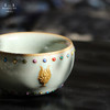 问鼎汝瓷鼎峰系列天青蛇首七宝战鼓杯（描金） 商品缩略图6