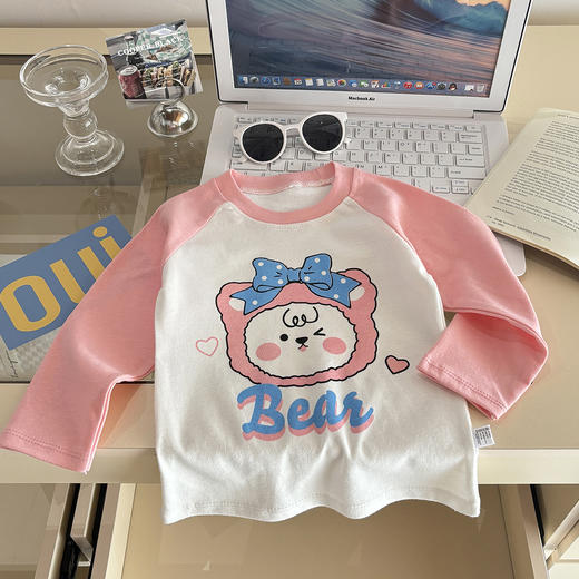 【‼️秋季爆款🍂39.9/任选3件】儿童纯棉长袖T恤合集秋季打底衫婴儿新款男童上衣女童宝宝衣服童装聚 商品图3