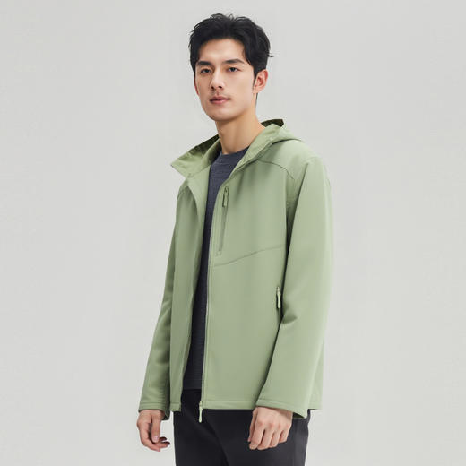 【高弹】圣得西连帽夹克2025秋新款扛皱易打理舒适百搭休闲上衣男 商品图13