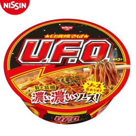 U.F.O.飞碟炒面日本U.F.O.炒面风味油炸方便面碗面
