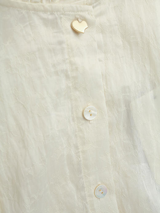 法式优雅风！黑色木耳边系带衬衫，搭小香风马甲绝配 商品图3