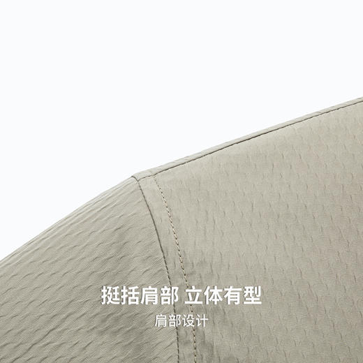 圣得西男士翻领夹克2025年秋季新款华夫格肌理暗纹通勤长袖外套男 商品图8