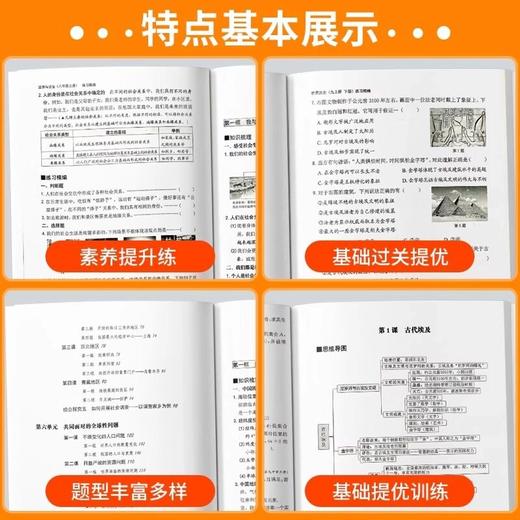 2025秋新版练习精编杨柳上册中国历史道德与法治地理社会 商品图6