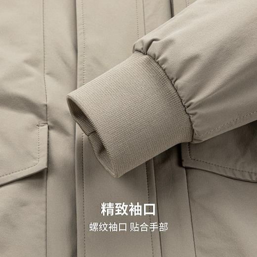 圣得西男士复古机车风工装夹克2025年秋季新款潮流立领长袖外套 商品图8