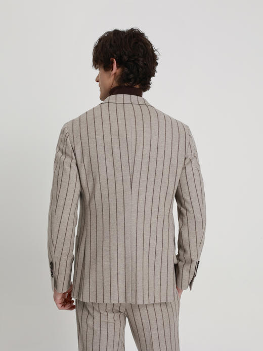 callisto雪茄棕绵羊毛西服 商品图4