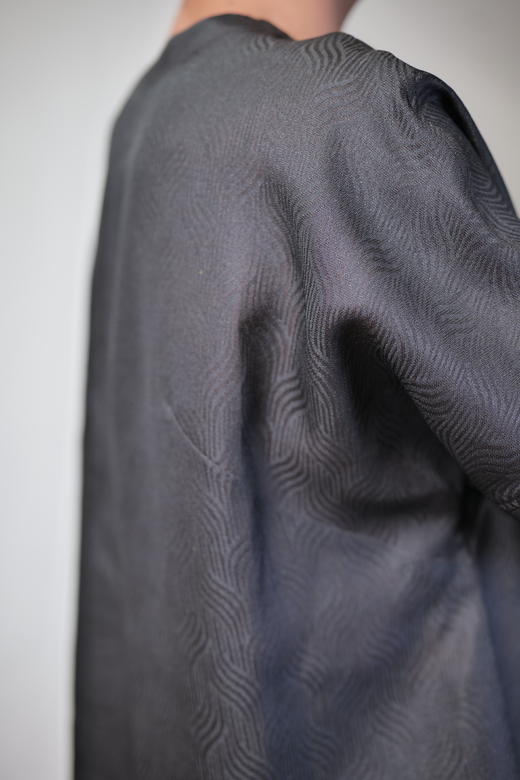 漫物记一粒扣男士圆领上衣M285 商品图6