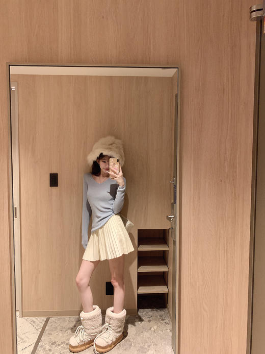 金蘑菇菇  日常通勤小灰裤 商品图11