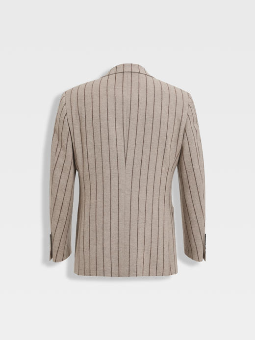 callisto雪茄棕绵羊毛西服 商品图1