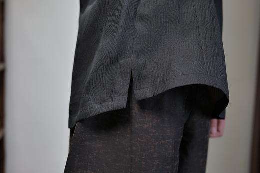 漫物记一粒扣男士圆领上衣M285 商品图5