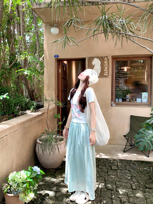 【110元任选2件】最后一波现货！彩色蝴蝶印花修身短袖 商品图5