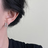 👑你是天生主角，自有专属印记✨【1990印记系列 独家定制款字母闪钻耳钉】独一无二的耳环就是这款了，每个字母都闪闪✨发光，戴上它直接甜度超标😺 商品缩略图12