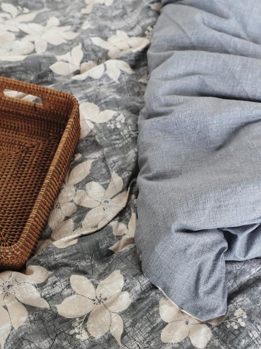 北纬48°黄金产区亚麻❗️『繁花入梦』系列【轻法式原麻五件套】在40℃也能享受20℃山涧般的舒爽裸睡感❗️ 商品图7