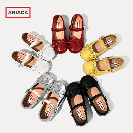 ARIACA艾芮苏女童玛丽珍公主鞋2025秋季新款女孩皮鞋浅口儿童鞋子ARB30319 商品图0