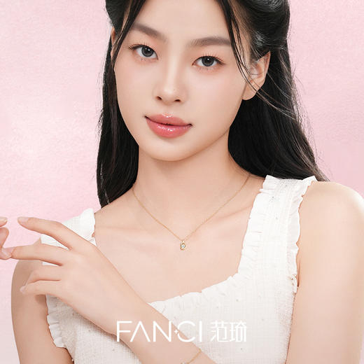 Fanci范琦真心锁项链小众锁扣吊坠时尚简约送女友生日礼物 商品图4