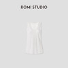 ROMI STUDIO“简约舒适”竹节棉轻薄柔软宽松U领针织背心RWCRS64055 商品缩略图1