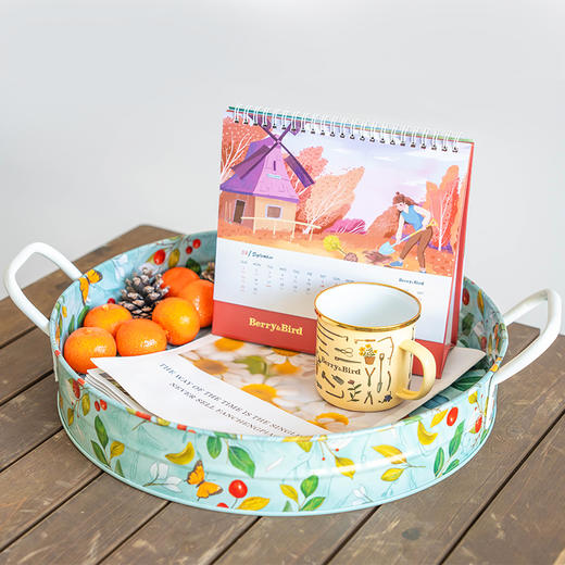 【云优选】Berry&Bird园艺托盘（知更鸟/向日葵） 商品图5