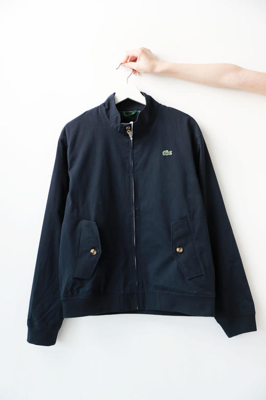 老钱风哈灵顿夹克，出口法国。胸口小标刺绣风衣夹克外套C080566 商品图4