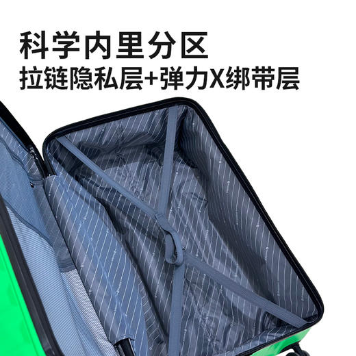 前100送收纳6件套 凌秀President多巴胺航运集装行李箱 商品图5