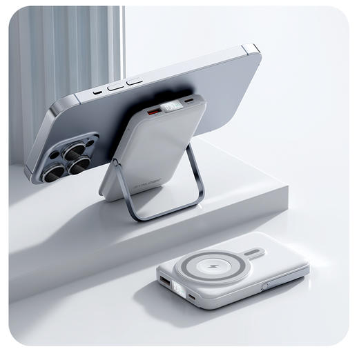 自营（零程）-闪能 WP11   2合一磁吸充电宝 10000毫安  3C认证 商品图2