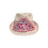 绮簇团花绣花礼帽 | 粉色刺绣优雅款 商品缩略图4