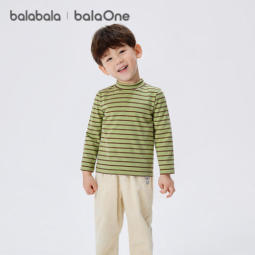 巴拉巴拉balaOne儿童打底衫男童女童睡衣保暖衣新款童装2025秋冬 商品图2