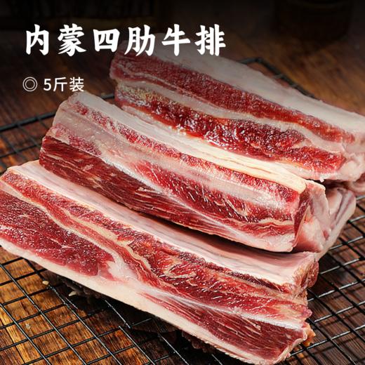 内蒙四肋牛排 | 草原散养 原切牛肋排 肥瘦相间肉质鲜嫩 奶香味十足 营养丰富味美无膻 商品图0