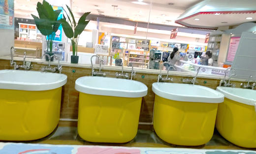 【宝丽房至初妈妈班会员福利】-宝宝游泳1次，包含婴幼儿被动操+洗澡+游泳+抚触操 商品图0