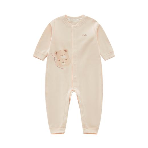 （特惠）金发拉比内衣i5-0抱抱熊内衣全开连体衣杏色/花灰LYEA10242678/LYEA10242690 商品图0