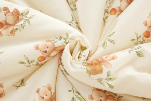 （特惠）金发拉比寝具i5-0橘子小熊抱被90*90浅杏LYEE10641472000 商品图6