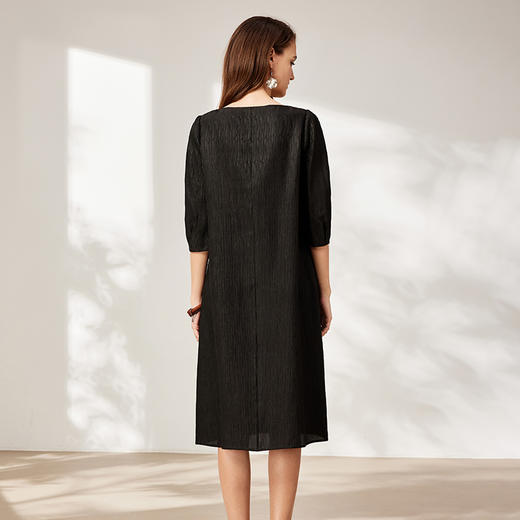 TANGYcollection2025天意精品夏季新品中国风女连衣裙L253811 商品图2