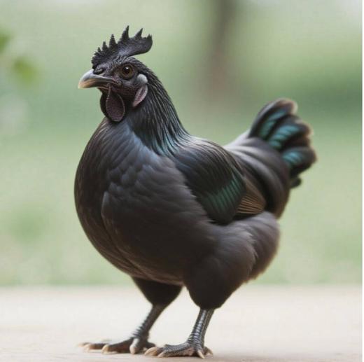 100+天原种盐津乌骨童子鸡750g起（单只） 商品图0