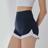 【147元任选3件】跃牌【蚂蚁运动】系列 三分运动短裤女高腰健身紧身裤蜜桃提臀K3539（活动产品，收货7天内支持退换） 商品缩略图1