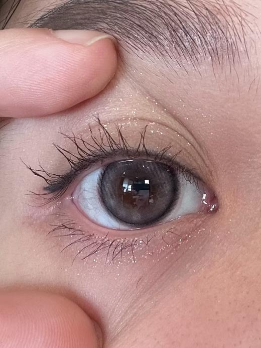 cherrybee半年抛美瞳 黑冰酪 14.0mm 商品图0