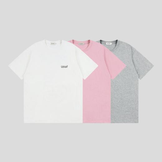 GOODBAI 花体logo城市印花短袖T恤 商品图0