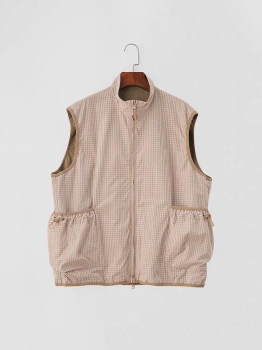 LIVINGTOWN/ LT格纹双面马甲 商品图2