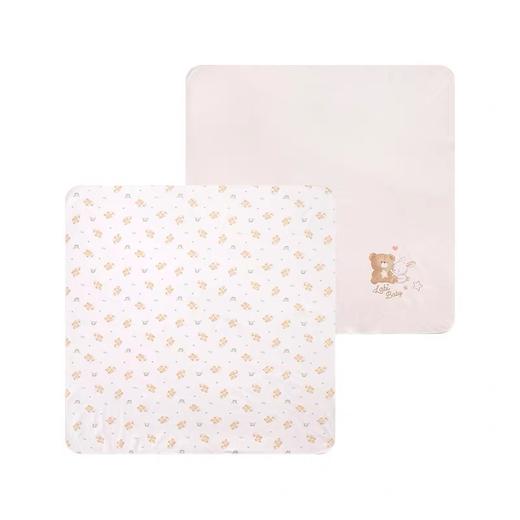 8楼拉比婴幼儿天使裹巾全棉双面布浴巾（80×80）2条装吊牌价：238 商品图1