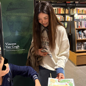 ROMI STUDIO“美式复古”纯棉撞色罗纹印花宽松套头卫衣RWCASU5123 